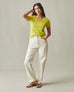 Women's Classic Cotton V-Neck Tee - Snake Eye